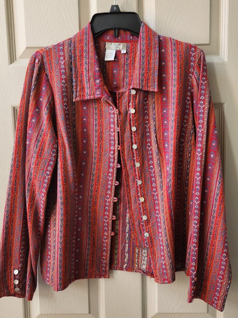 The Territory Ahead Woven Cotton Top